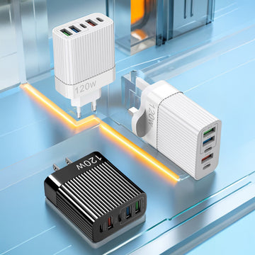 5 in 1 USB-C Multi-Port Fast Charging Adapter